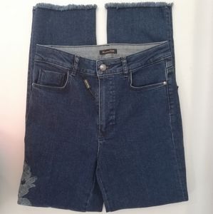 Massimo Dutti Frayed Hem jeans